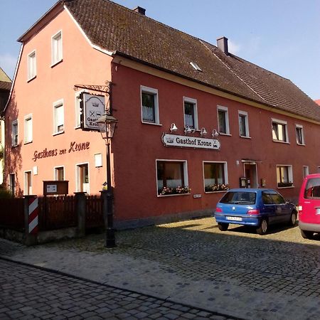 Gasthof Zur Krone Burghaslach Exterior photo