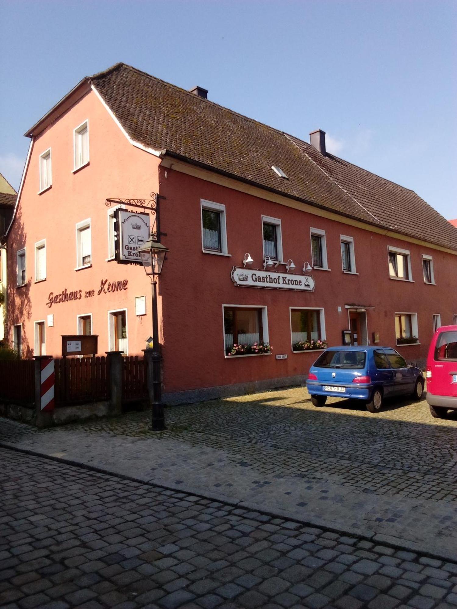 Gasthof Zur Krone Burghaslach Exterior photo